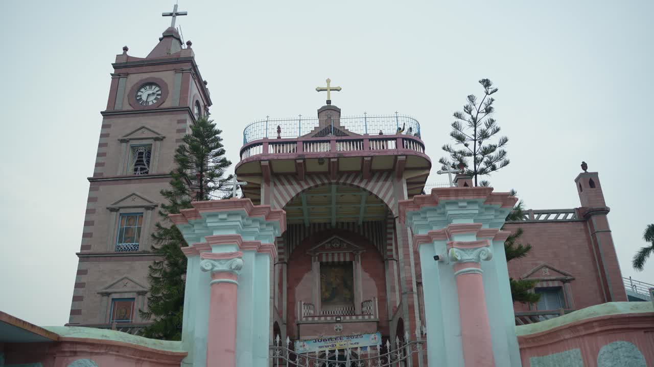 It is located in Bandel Church, West Bengal