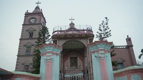 it is located in bandel church, west bengal