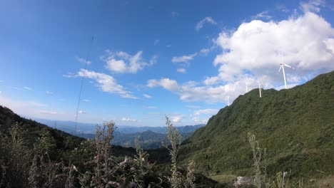 the windmill is on the ridge