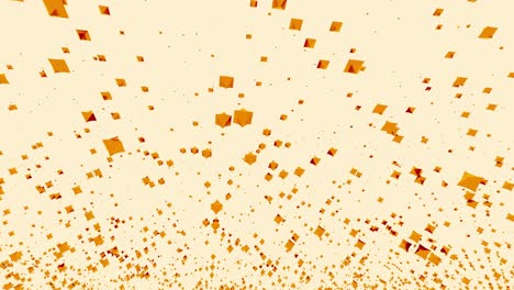 abstract orange and yellow geometric shapes background