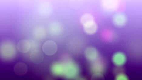 colorful bokeh loopable animation (purple)