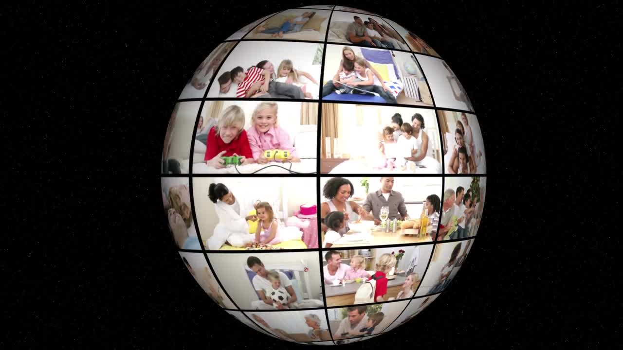 Animación 3D sobre la vida cotidiana familiar