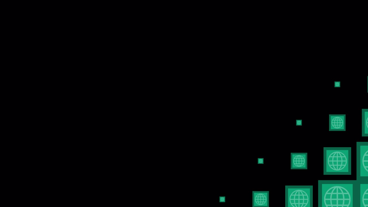 Internet Block tile wave Transitions. 1080p - 30 fps - Alpha Channel (2)
