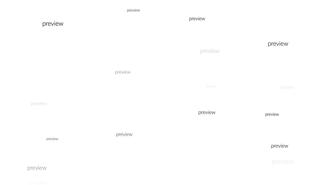 Dynamic watermark overlay, Preview on white background, Seamless loop