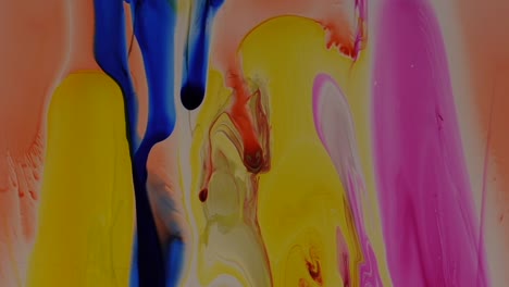 Modern-Art-Paints-Itself,-colorfully--For-more,-search-"AbstractVideoClip"-using-the-quotation-marks