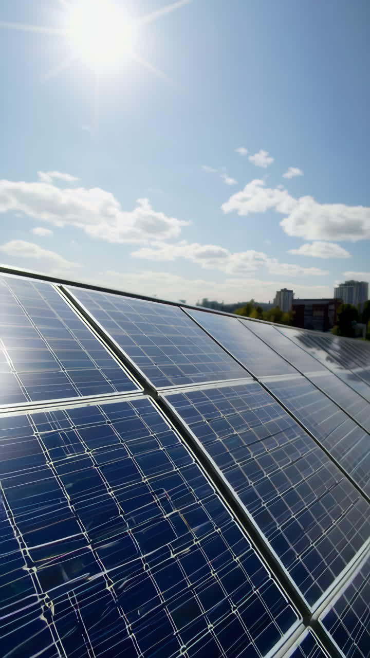paneles solares en una azotea