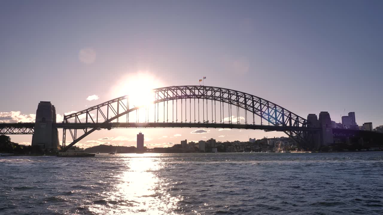Sydney Harbour Bridge at Sunset