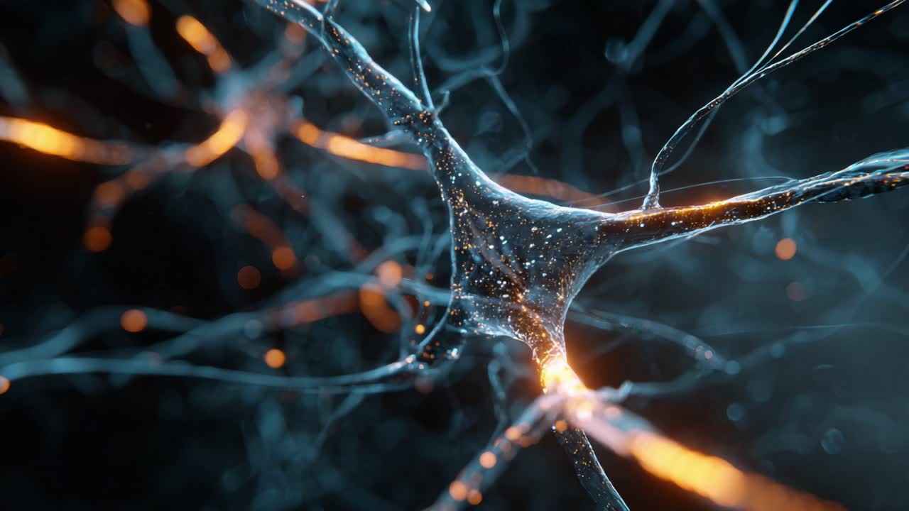 Neuron cell illustration