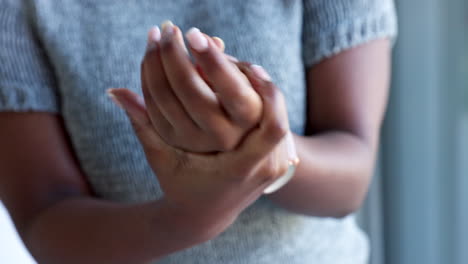 Black-woman,-hands-and-clean-personal-hygiene