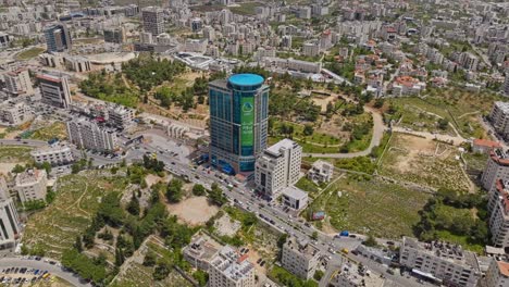 palestine plaza hotel in al ersal street, ramallah, palestine, west asia