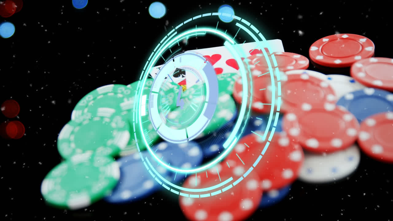 카지노 도박 을 스캔하는 범위의 애니메이션