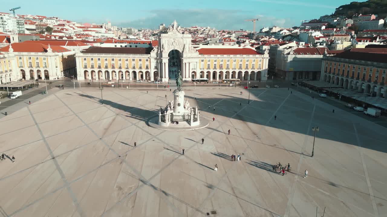 Praça do Comércio a Lisbona, Portogallo