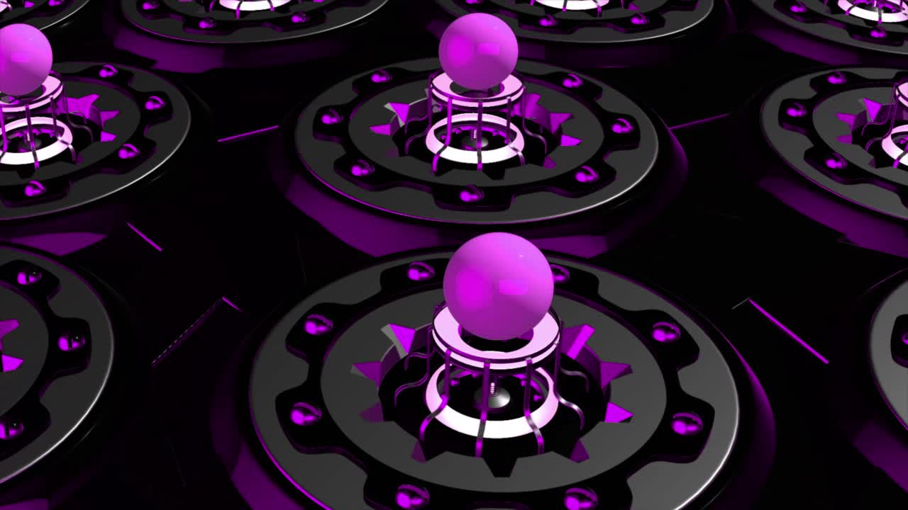 patrón mecánico futurista abstracto