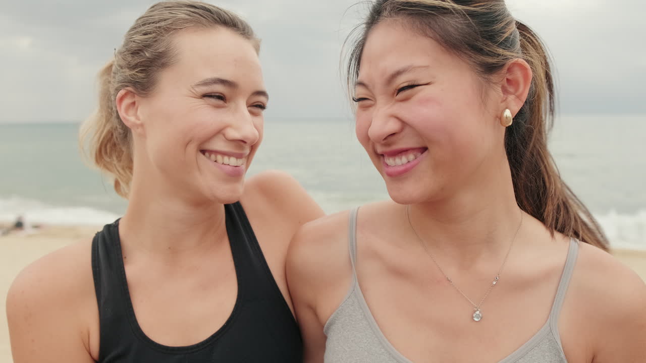 Fitness Friends at The Beach