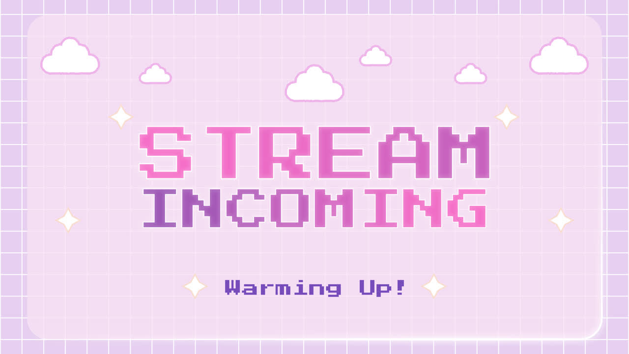Stream Incoming Warming Up Screen