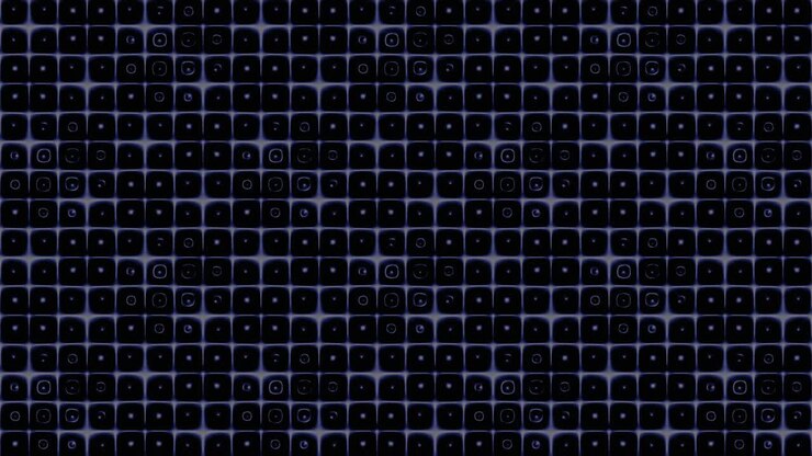 Shiny geometric animation squares, stock video