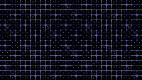 shiny geometric animation squares, stock video