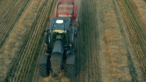 tracteur balles de paille 08