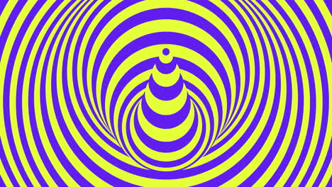 vibrant spiral pattern with yellow and blue color scheme