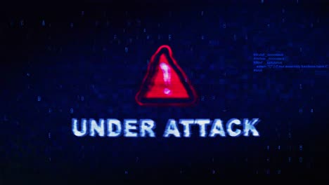 under attack warning screen