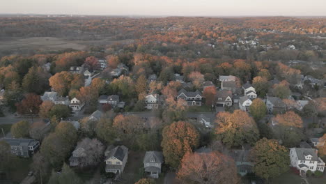 drone aerial footage of lexington, massachusetts