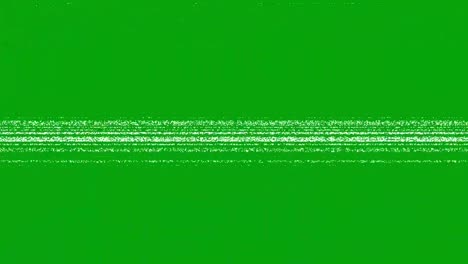 gráficos de movimiento de glitch de video con fondo de pantalla verde