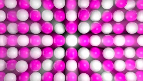 abstract background with realistic 3d spheres. colorful backdrop