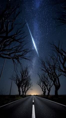 starry night road trip