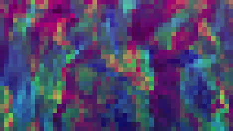 colorful pixels in motion background