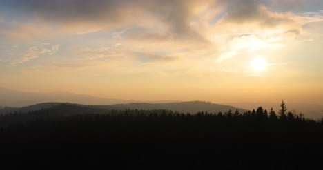 Aerial-View-Of-Woods-And-Mountains-In-Winter-1