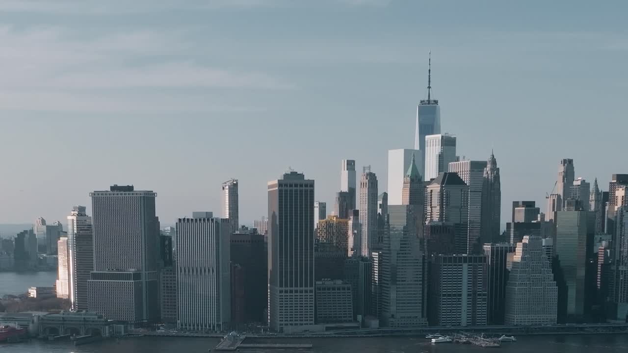 Vista do horizonte de Nova York de um ponto mais alto