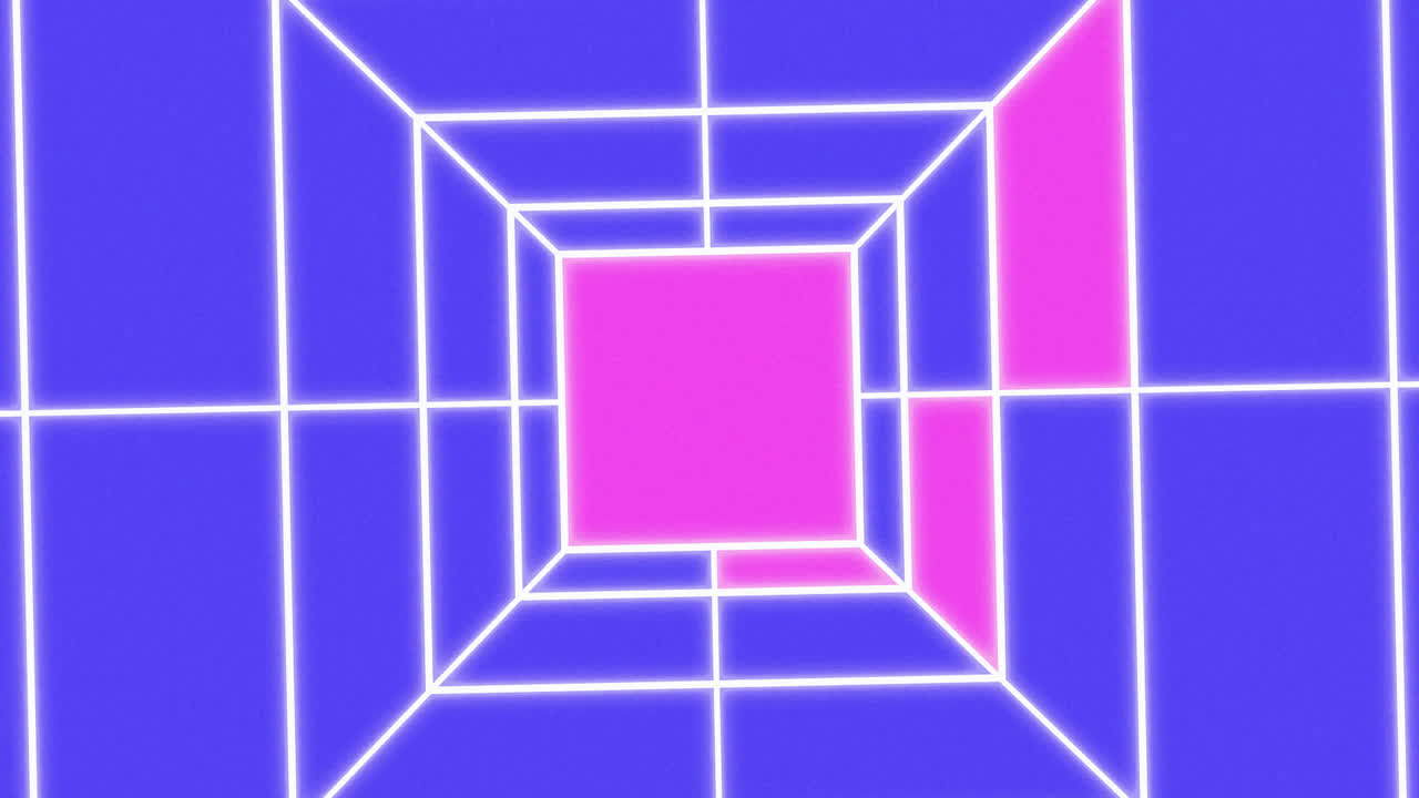 animación retro al estilo de los años 80