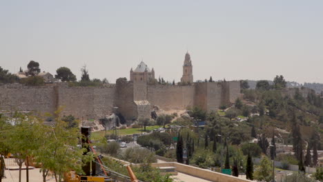 Las-Murallas-De-Jerusalén-Rodean-La-Ciudad-Vieja-De-Jerusalén