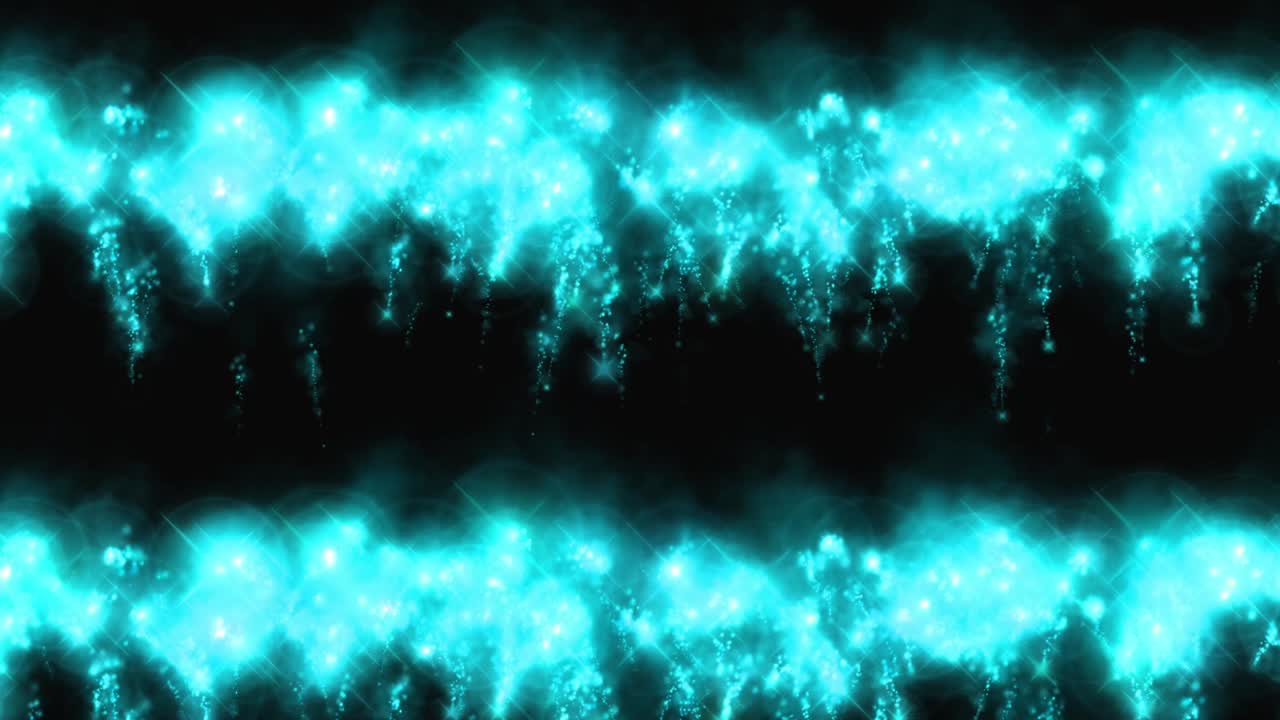 las partículas de color de las chispas animación gráficos de movimiento