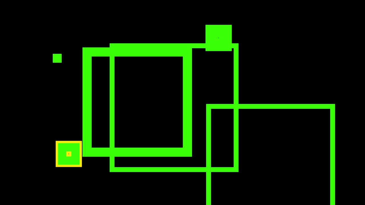 Shape animation square motion graphics