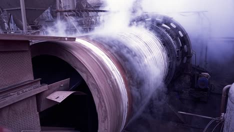 industrial machinery in a factory setting