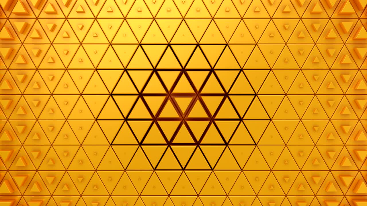 Triangles Form A Wave