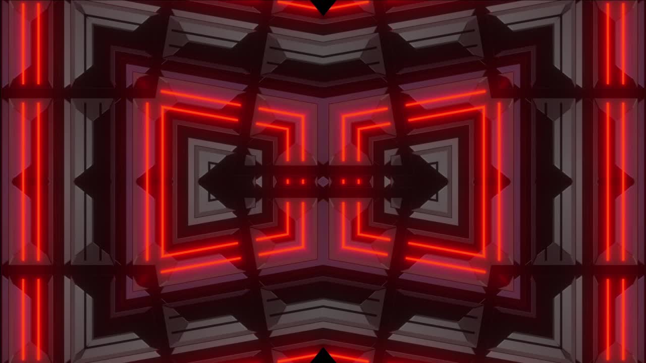 patrón de neón geométrico abstracto