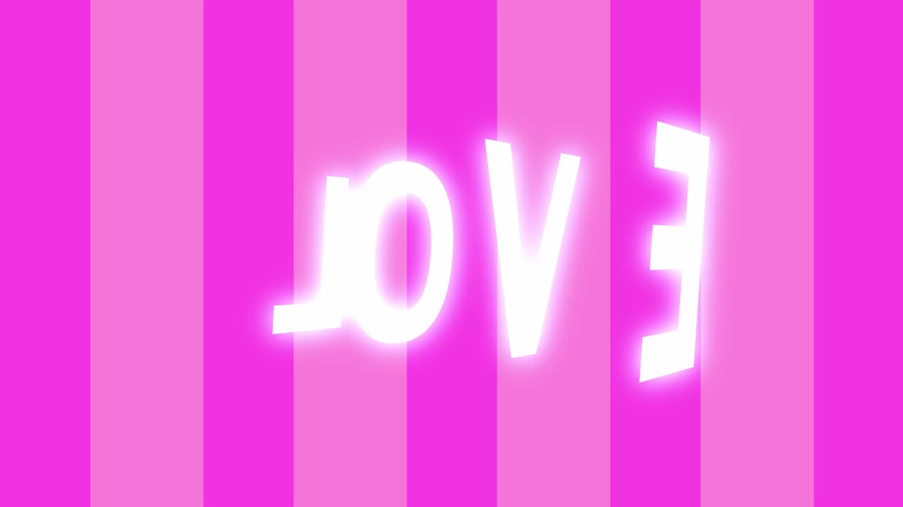 사랑 텍스트 애니메이션