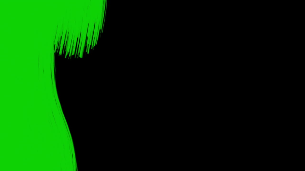 Transizione a Strisciata di Pennello con Green Screen.