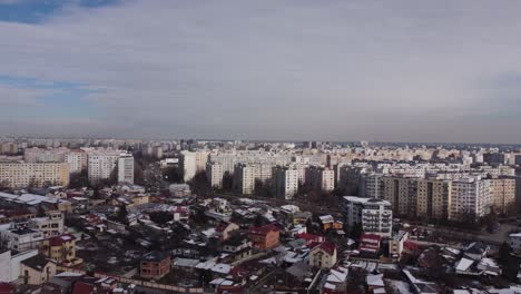 Establishing-Shot-Of-Residential-Blocks-And-Small-Houses