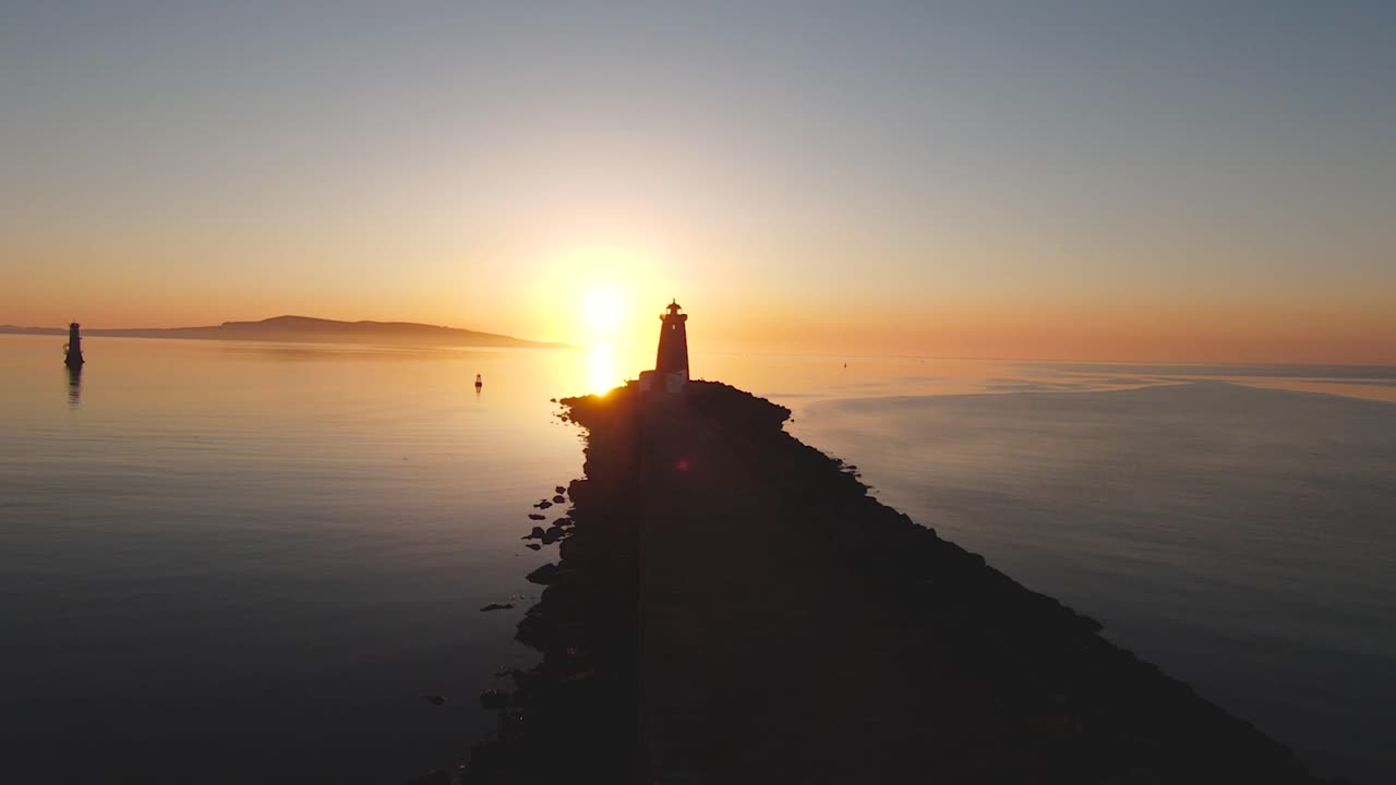 poolbeg cinematográfico 4k dublín - irlanda