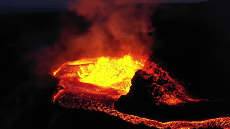 volcanic eruption