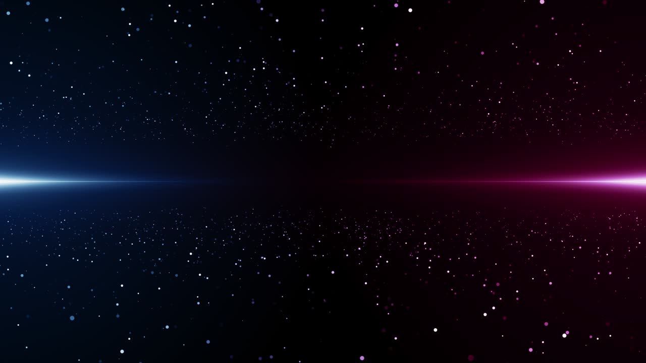 Particles blue pink event game trailer titles cinematic concert stage background loop