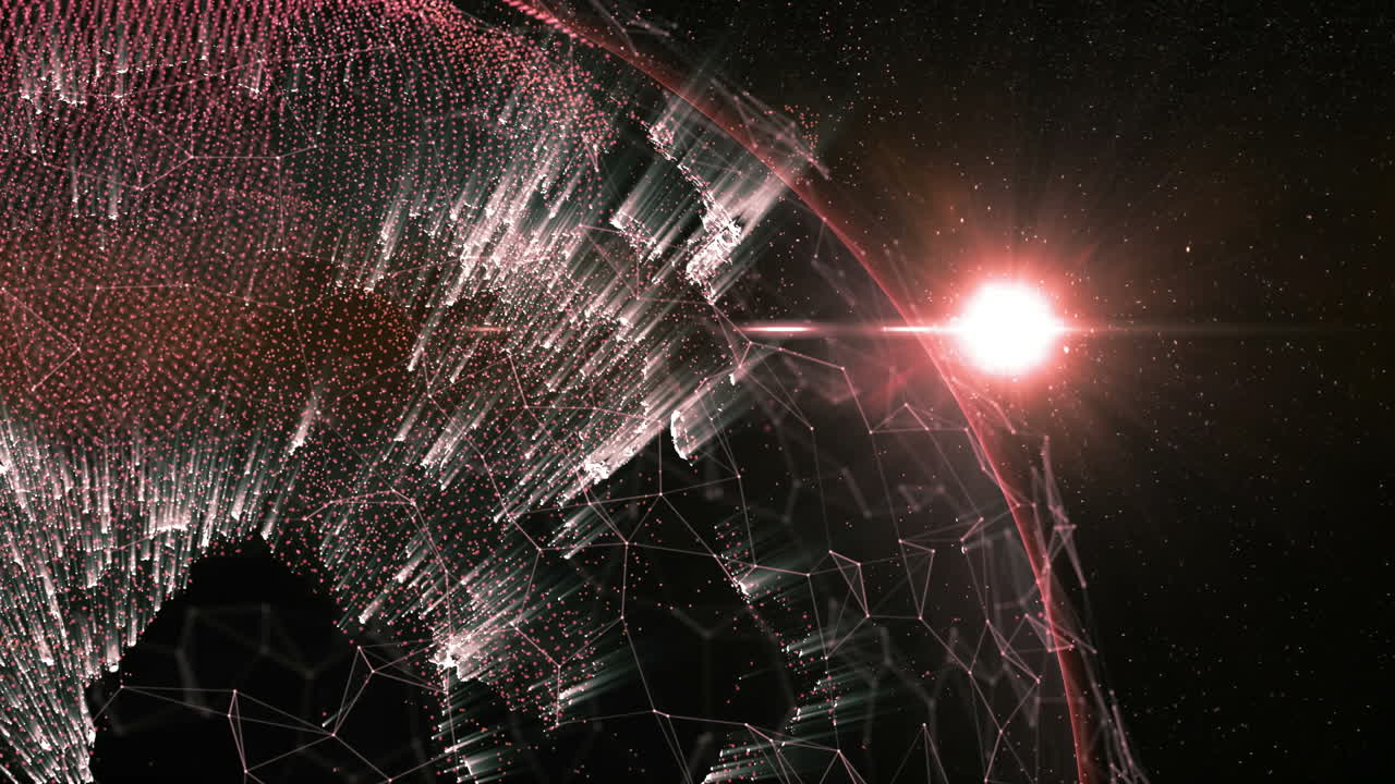 지구가 스스로 회전하는 것을 가게 볼 수 있습니다.