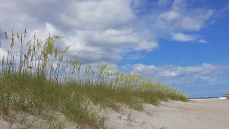 el lapso de tiempo de las dunas de arena