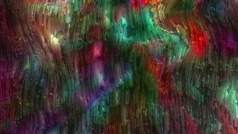 animación abstracta, fondo líquido, hermosa película de pintura digital, película de fondo abstracta, animación caleidoscopio video de stock