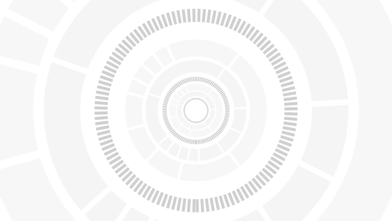 carga de círculo animación de tecnología digital. elementos de estructura futurista diseño conceptual con canal alfa