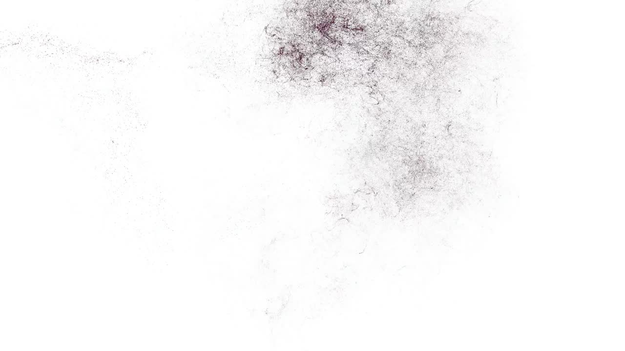 partículas multicoloridas iridescentes coloridas fumaça vívida gás brilhante explosão de onda de choque animação criativa