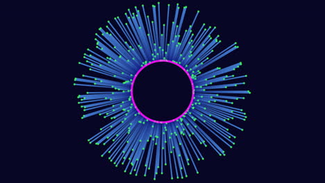 Radiant sunburst design element a decorative symbol of energy and vibrancy